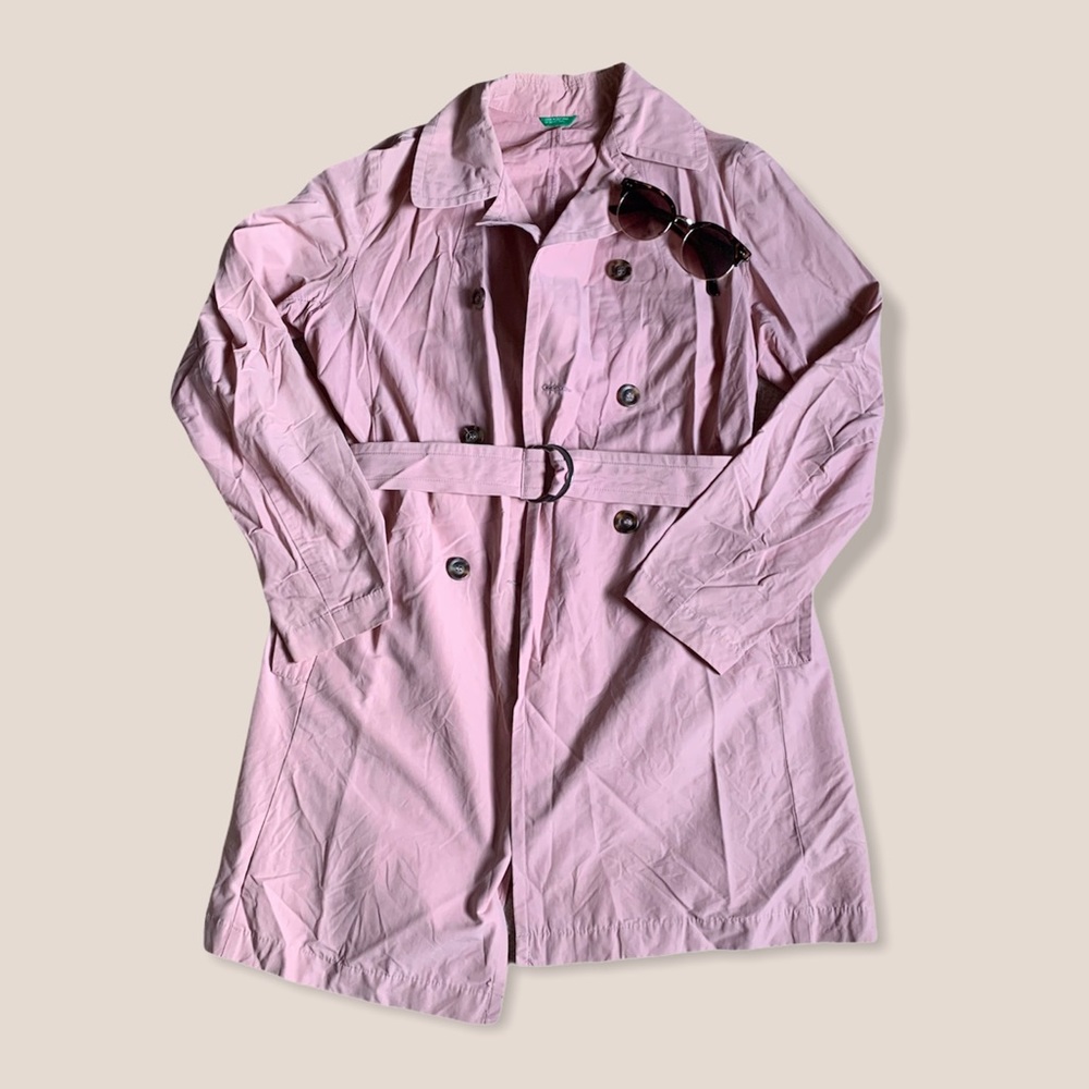 🌹FREE🌹 Lightweight Pink Trench Coat